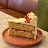 Vanilla Strawberry Cake — Whole Cake
